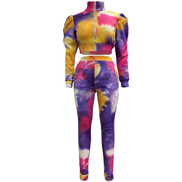 Tie Dye Track Suit